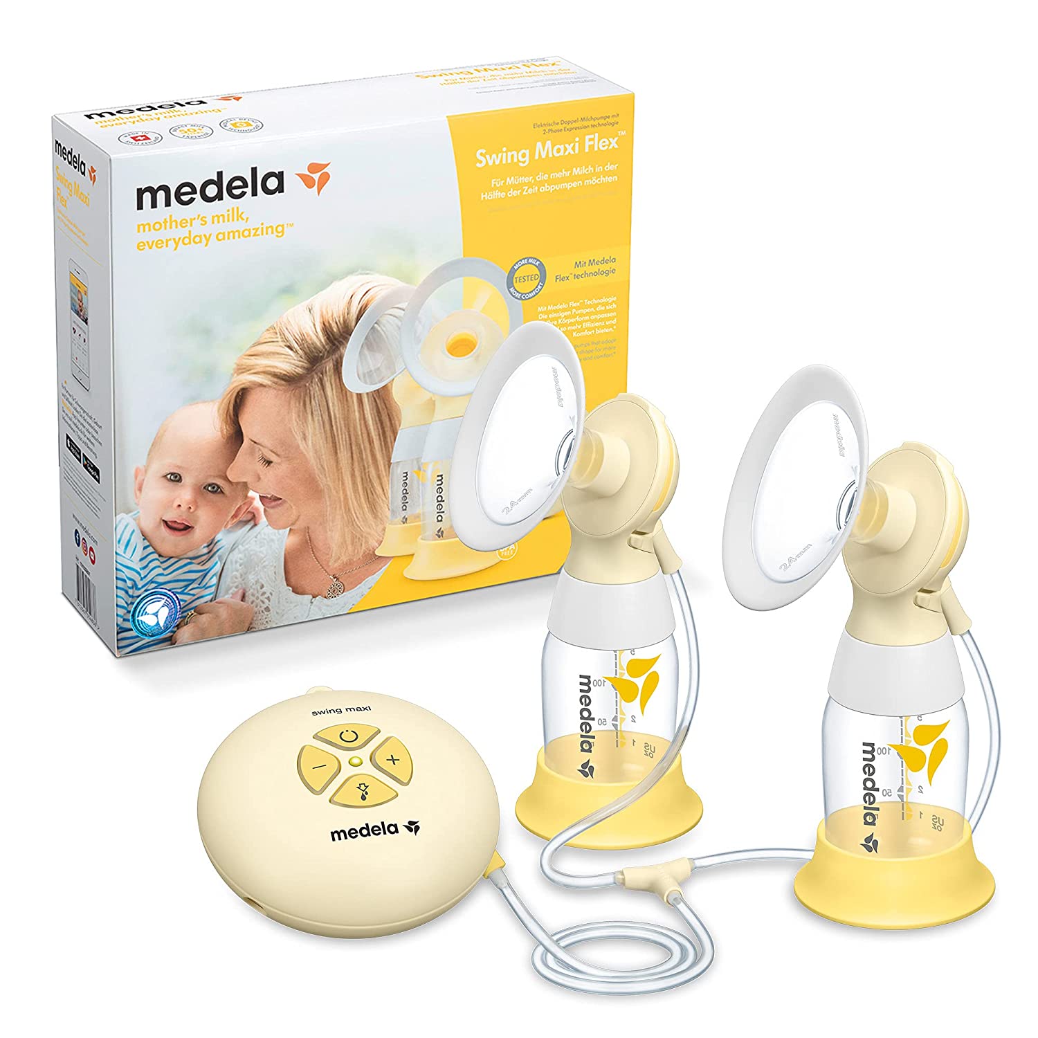 Medela Swing Maxi™ Double Electric Breast Pump with Backpack - Nurturing  Expressions